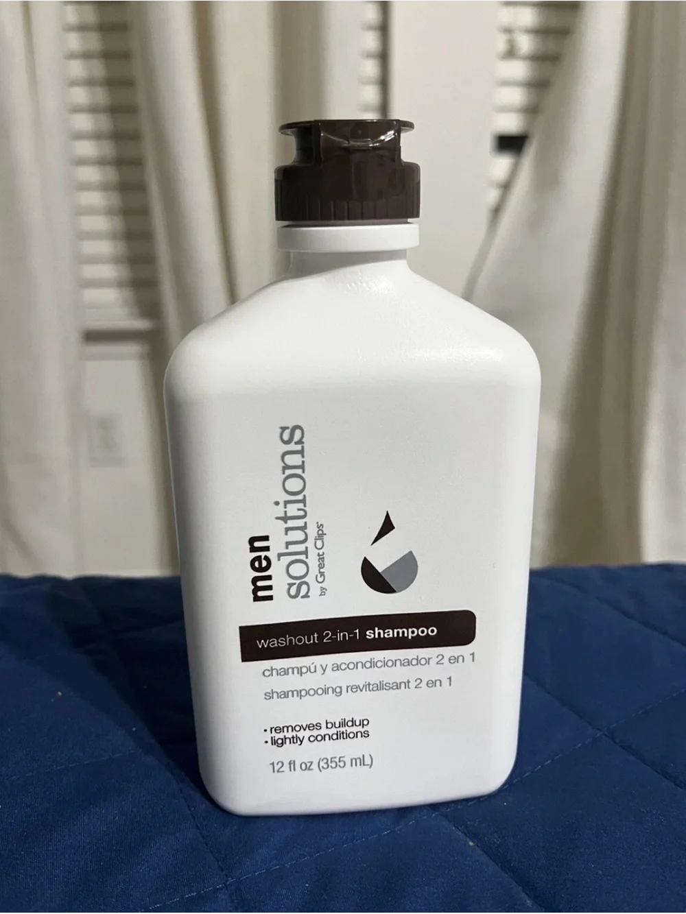 NEW Great Clips Men Solutions Washout 2-in-1 Shampoo 12 fl oz